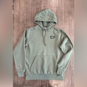Reebox Green Pullover Hoodie Size Small